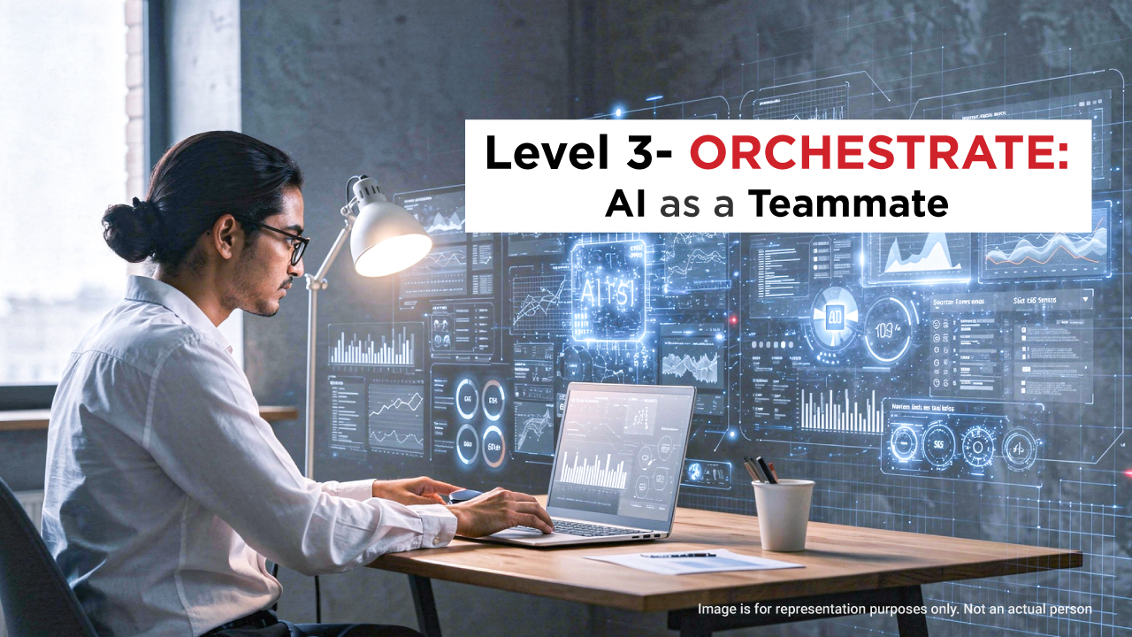 Level 3: ORCHESTRATE: AI as a Teammate